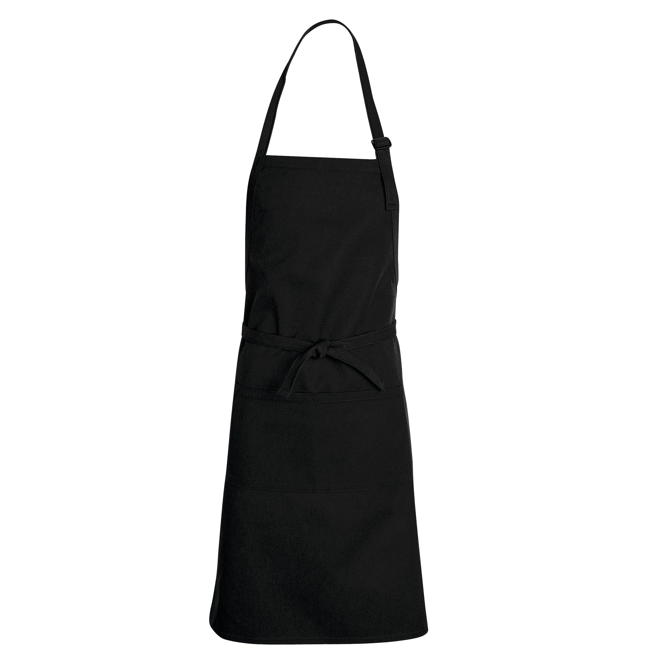 Premium Bib Apron TT30 - Black-eSafety Supplies, Inc