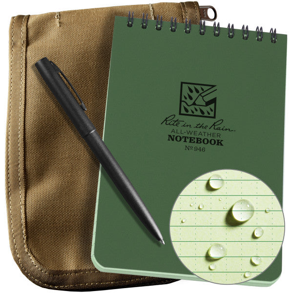 4X6 Kit - Green Book / Tan Cover-eSafety Supplies, Inc