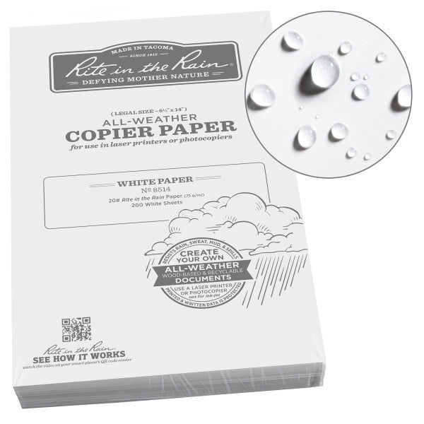 Copier Paper - White - 8.5 X 14 - 200 Sheets-eSafety Supplies, Inc