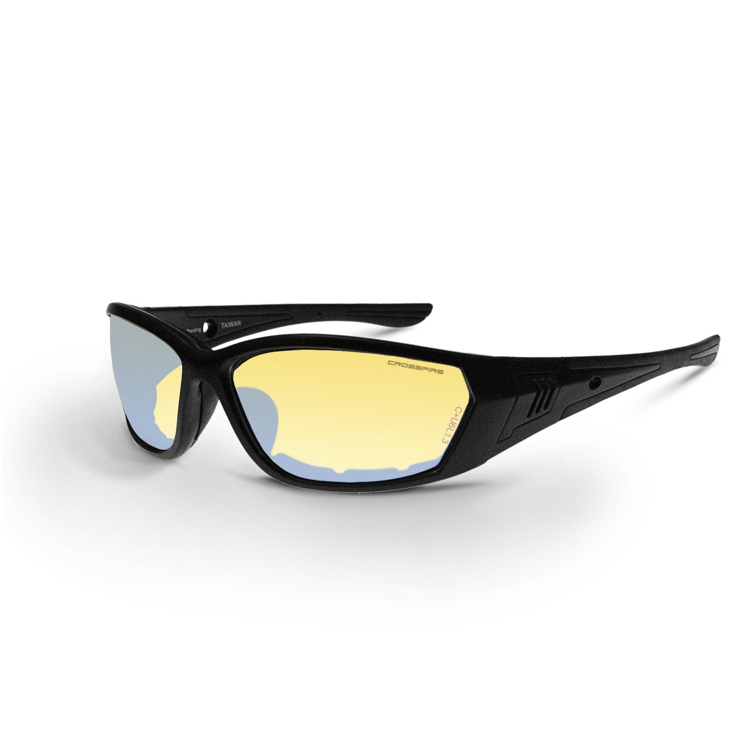 Crossfire 35231 710 Black/I-O Anti-Fog Safety Glasses