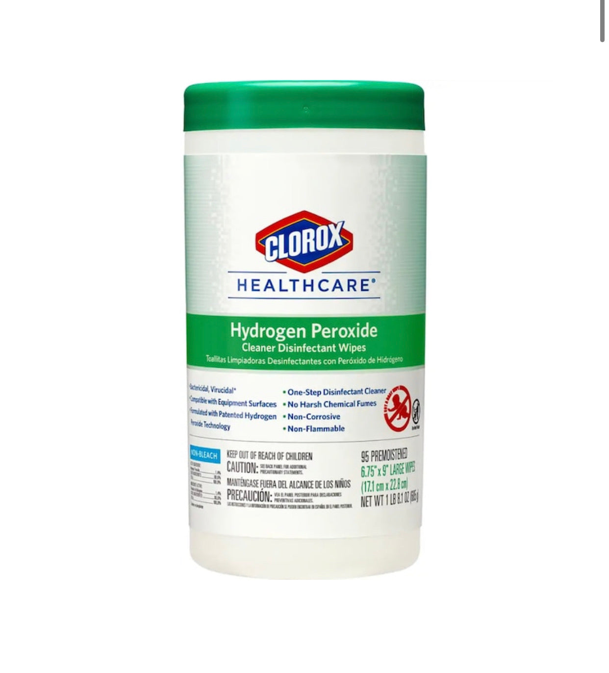 Clorox Hydrogen Peroxide Wipes- 6 Pack-eSafety Supplies, Inc