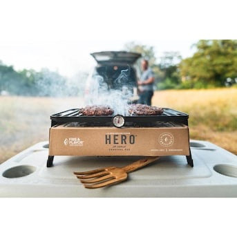 HERO Portable Lightweight Charcoal Grill-eSafety Supplies, Inc