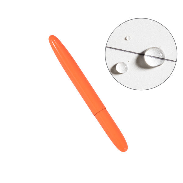 All-Weather Bullet Pen-Orange-Black Ink-eSafety Supplies, Inc