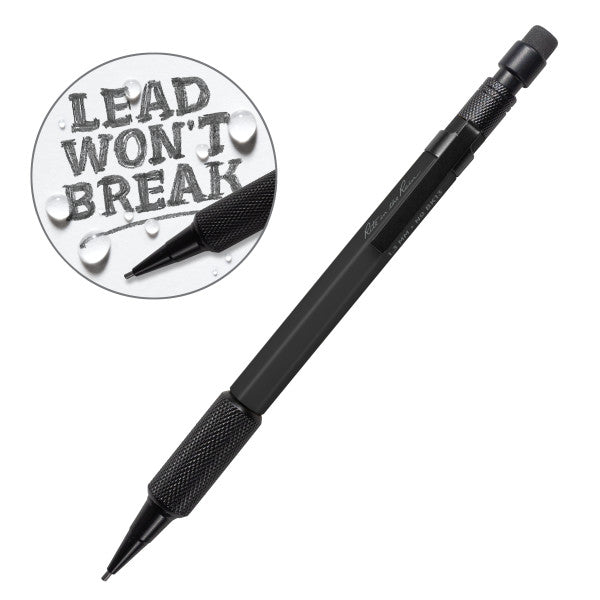 Mechanical Clicker Pencil - Black W/ Black Lead-eSafety Supplies, Inc