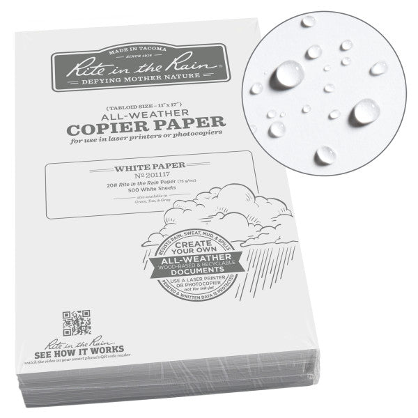 Copier Paper - 20# Bond - White - 11 X 17 - 500 Sheets-eSafety Supplies, Inc