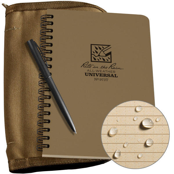 4 ? X 7 Kit - Tan Book / Tan Cover-eSafety Supplies, Inc