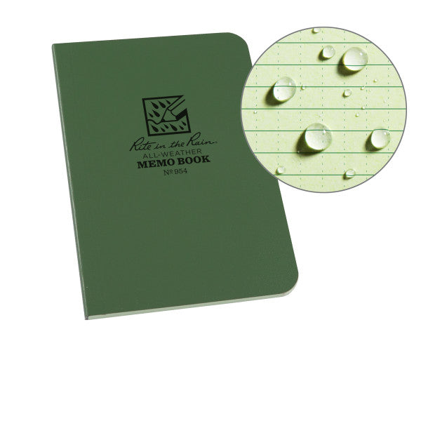 Field Flex Pocket Memo - Universal - Green-eSafety Supplies, Inc