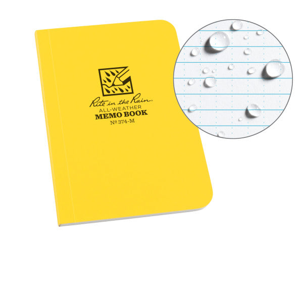 Field Flex Pocket Memo - Universal - Yellow-eSafety Supplies, Inc