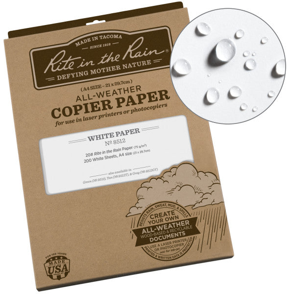 Copier Paper - White - A-4 (21 X 29.7 Cm) - 200 Sheets-eSafety Supplies, Inc