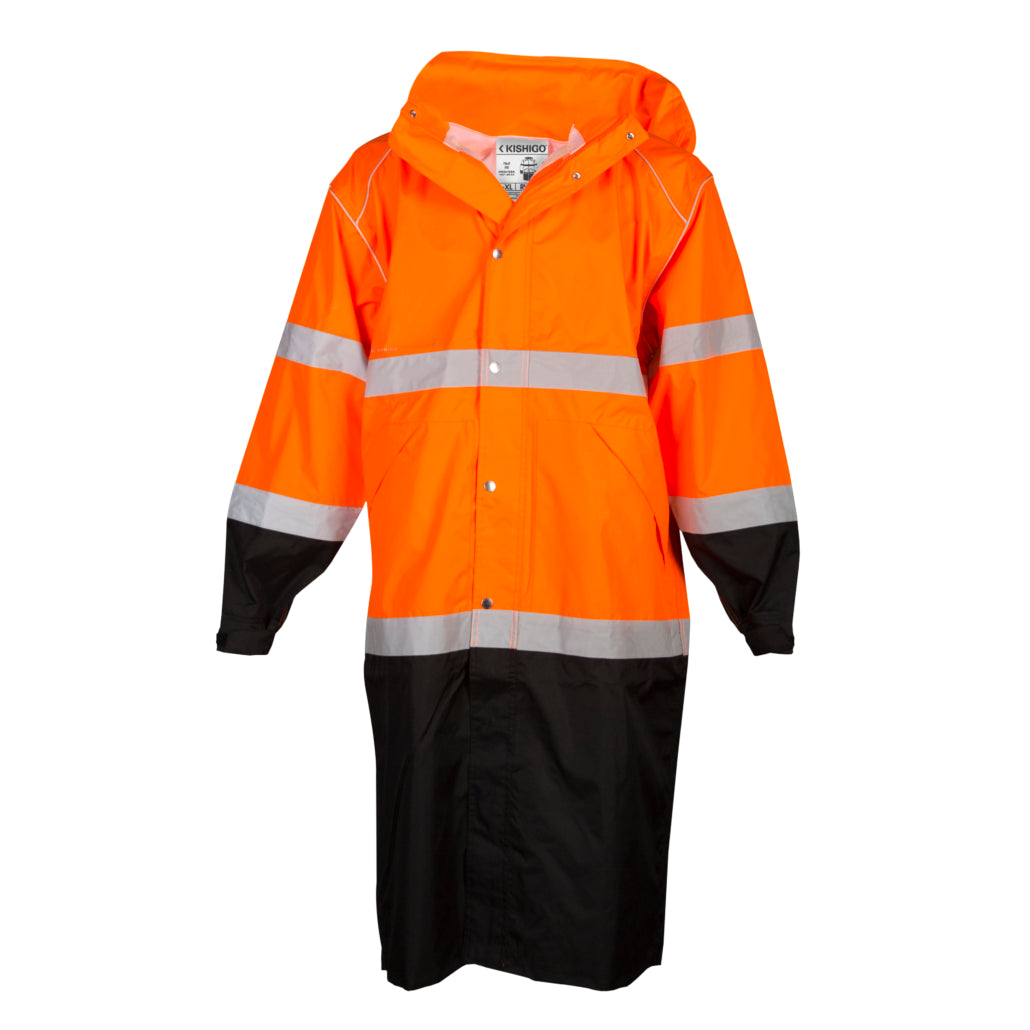 Kishigo Long Rain Coat-eSafety Supplies, Inc