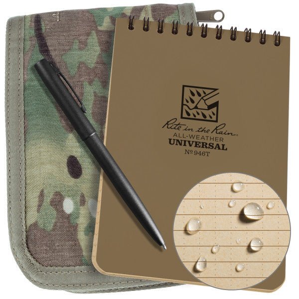 4X6 Kit - Tan Book / Multicam Cover-eSafety Supplies, Inc