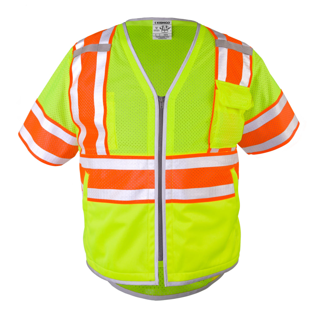 Premium Brilliant Series Ultimate Reflective Vest-eSafety Supplies, Inc