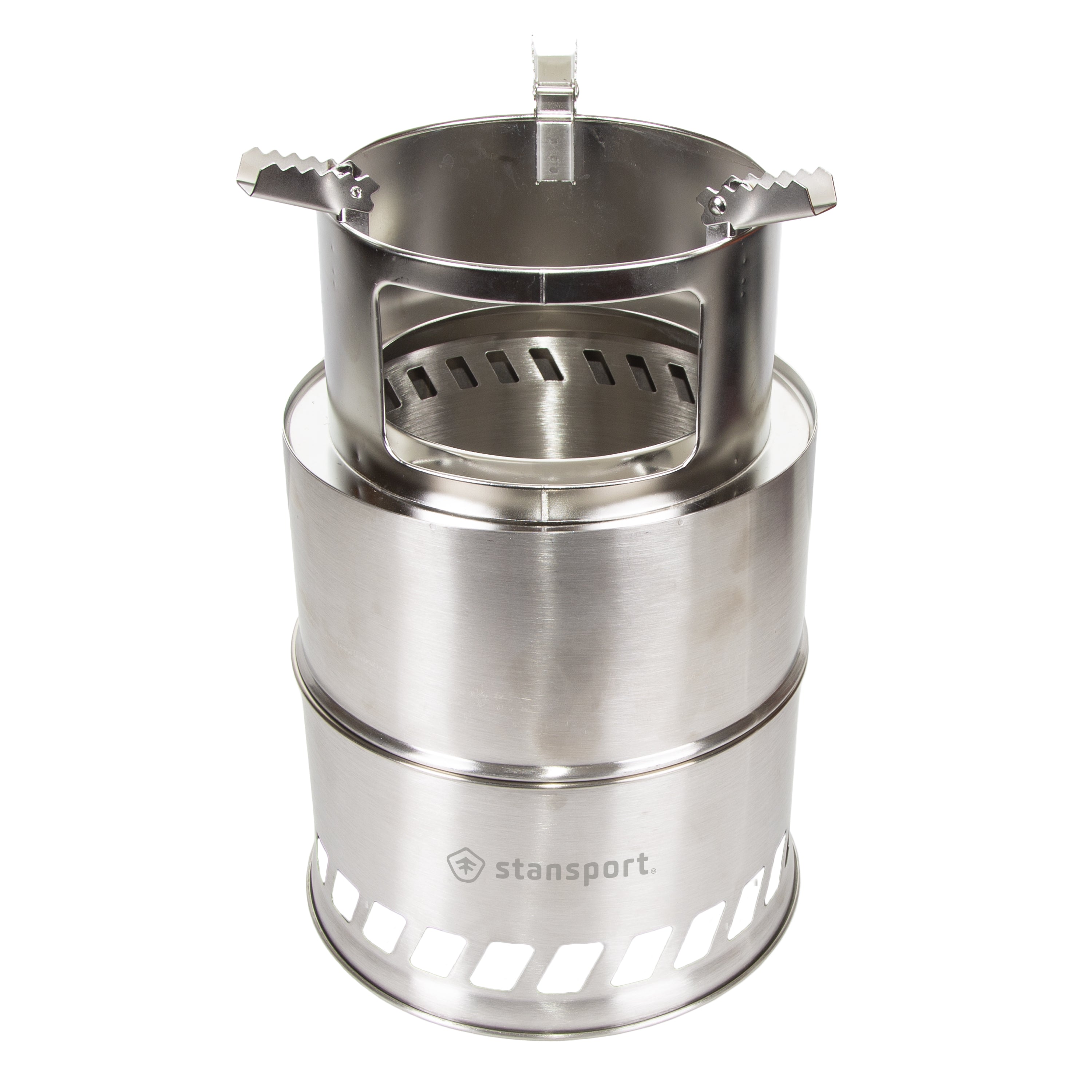 Wood Chip Stove - Stainless Steel - Xtra Large-eSafety Supplies, Inc