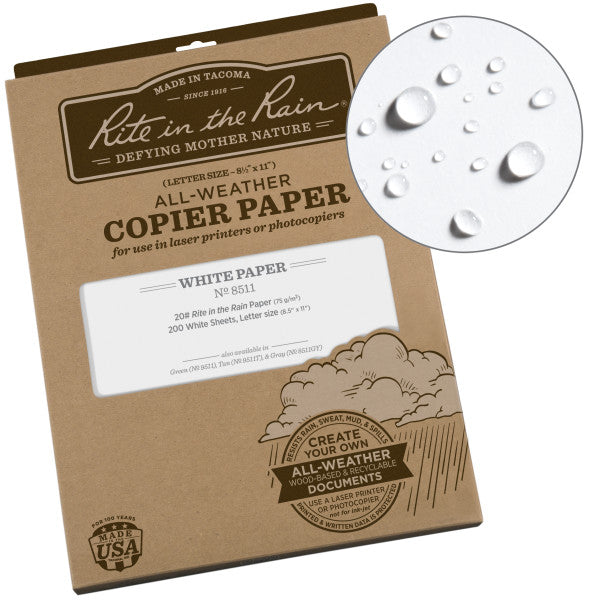 Copier Paper - White - 8.5 X 11 - 200 Sheets-eSafety Supplies, Inc