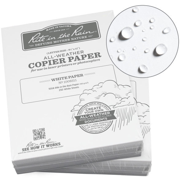 Copier Paper - 100# Tag - White - 8.5 X 11 - 500 Sheets-eSafety Supplies, Inc