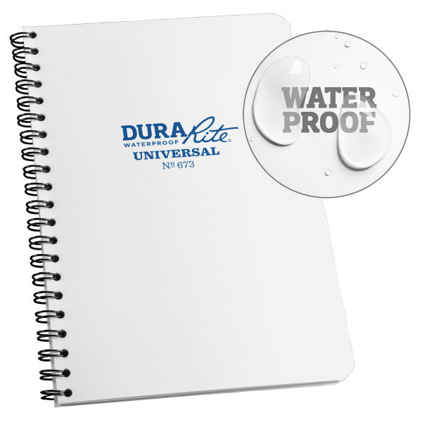 4.625 X 7 Durarite Side Spiral Notebook - Universal-eSafety Supplies, Inc