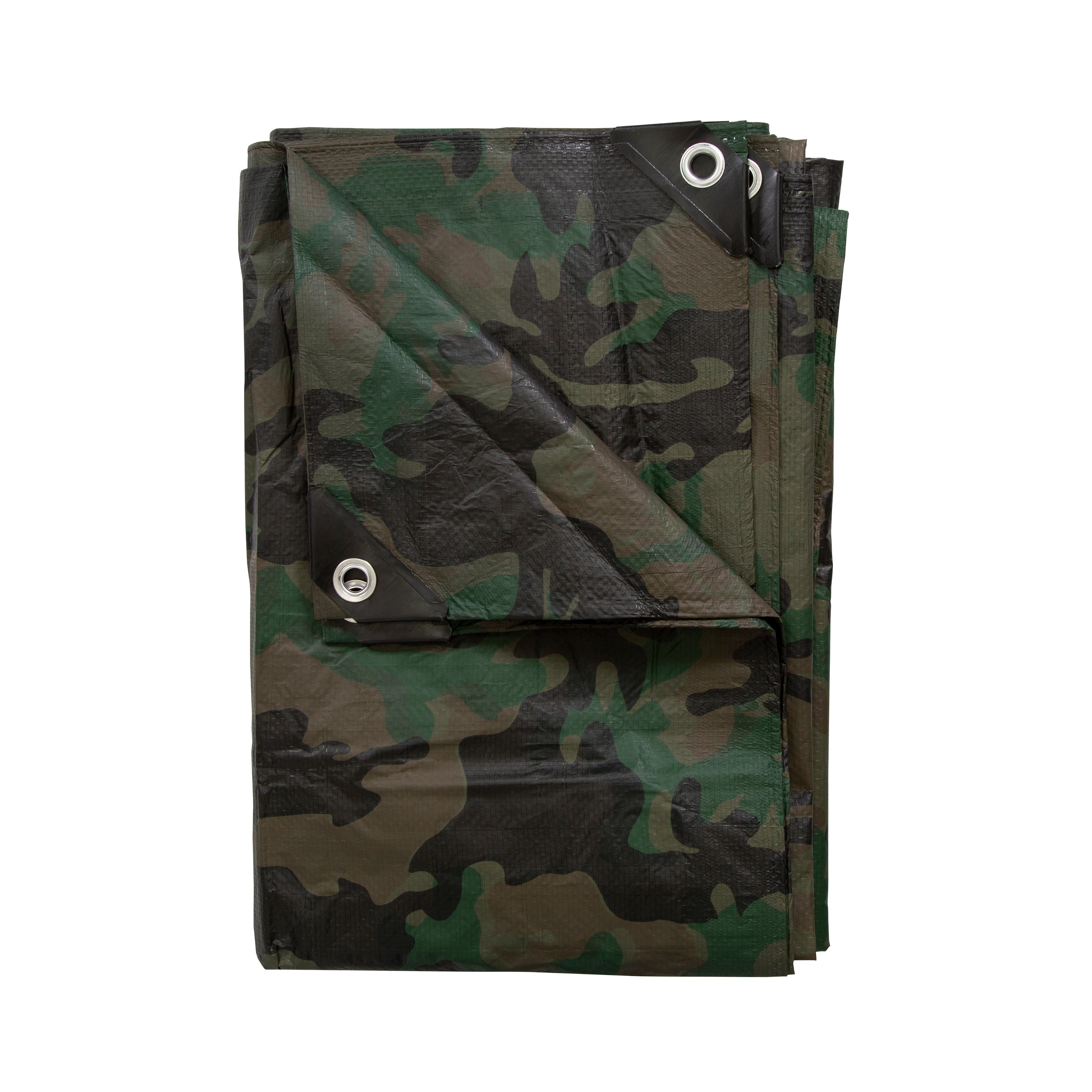 Rip Stop Tarp - 10 Ft X 12 Ft - Woodland Camo-eSafety Supplies, Inc