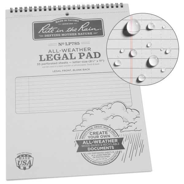 8.5 X 11 Legal Pad-eSafety Supplies, Inc